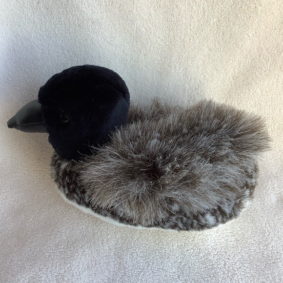 Feldstein Plush Lottie the Loon with Working Sound Stuffed Animal Toy - Picture 7 of 13